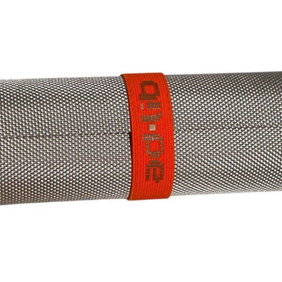 Ad-Lib Metallic Silver Fabric Elastic Velcro Wrap Eyeglass Case (NEW) - Picture 1 of 6